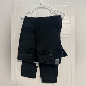 TWO black jeans , Size - US 14